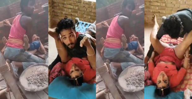 Dehati Desi Construction Man Hard Fuck – Wife Viral MMS